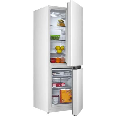 Hanseatic Weiß 143,5cm Kühlschrank - Kühl-/Gefrierkombination Hanseatic Weiß 143,5cm Kühlschrank - Kühl-/Gefrierkombination