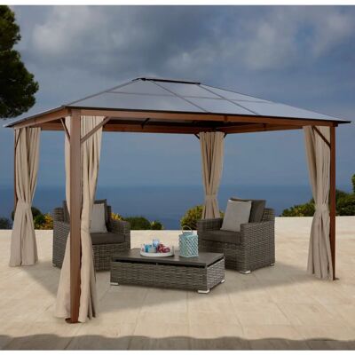KONIFERA - Pavillonseitenteil - beige - Pavillon-Seitenteil KONIFERA - Pavillonseitenteil - beige - Pavillon-Seitenteil