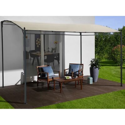 KONIFERA Burano Beiges Pavillon-Dach - Wetterbeständiges Polyester KONIFERA Burano Beiges Pavillon-Dach - Wetterbeständiges Polyester