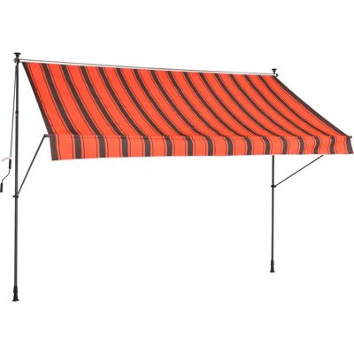 KONIFERA - Klemmmarkise - orange-braun - 300x150 cm - awning KONIFERA - Klemmmarkise - orange-braun - 300x150 cm - awning