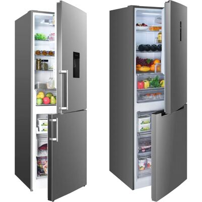 Hanseatic Kühlschrank - NoFrost, 219L, Silber Hanseatic Kühlschrank - NoFrost, 219L, Silber