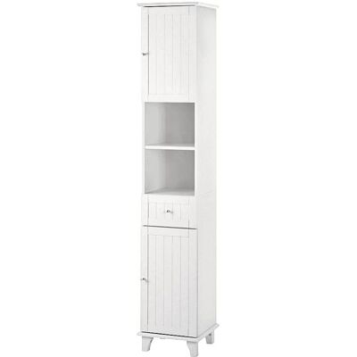 WELLTIME Venezia Landhaus Bad-Hochschrank - 2 Türen, 2 Einlegeböden, 33cm breit WELLTIME Venezia Landhaus Bad-Hochschrank - 2 Türen, 2 Einlegeböden, 33cm breit