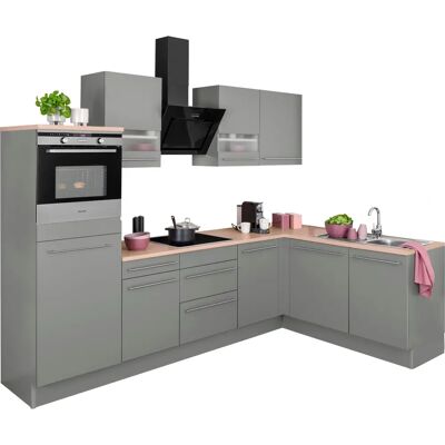 OPTIFIT Bern Eckküchenset - Komplett mit E-Geräten OPTIFIT Bern Eckküchenset - Komplett mit E-Geräten