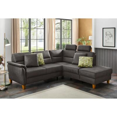 HOME AFFAIRE Palmera L-Form Sofa - L-Form, Microfaser Lederoptik HOME AFFAIRE Palmera L-Form Sofa - L-Form, Microfaser Lederoptik