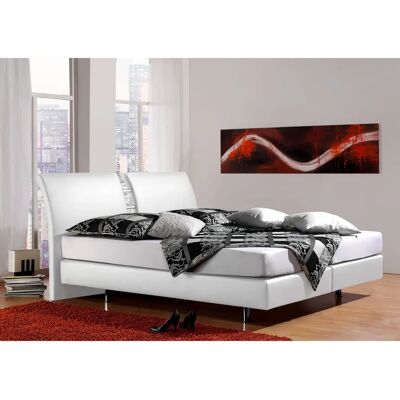 INOSIGN Polo Boxspringbett - Bonnell-Federkern, Weiß INOSIGN Polo Boxspringbett - Bonnell-Federkern, Weiß