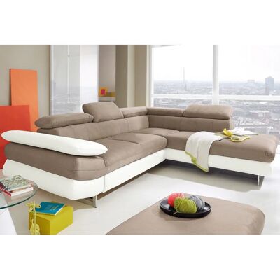 INOSIGN Lösung L-Form Sofa - Mikrofaser, Ottomane rechts INOSIGN Lösung L-Form Sofa - Mikrofaser, Ottomane rechts
