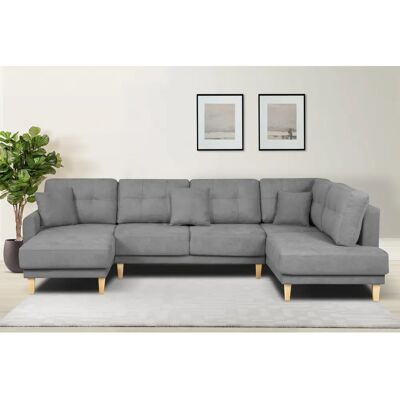 Home Affaire U-Form Sofa - Microfaserbezug, Stauraum, 5 Sitze Home Affaire U-Form Sofa - Microfaserbezug, Stauraum, 5 Sitze