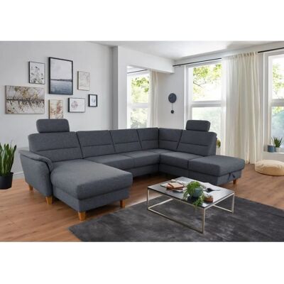 Home affaire Palmera U-Form Sofa - U-form Microfaser Lounge Home affaire Palmera U-Form Sofa - U-form Microfaser Lounge