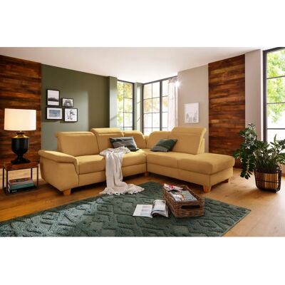 HOME AFFAIRE Dalia L-Form Sofa - Mikrofaser, Ottomane rechts HOME AFFAIRE Dalia L-Form Sofa - Mikrofaser, Ottomane rechts