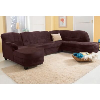 Home Affaire Camelita U-Form Sofa - Microfaser, Mokka Home Affaire Camelita U-Form Sofa - Microfaser, Mokka