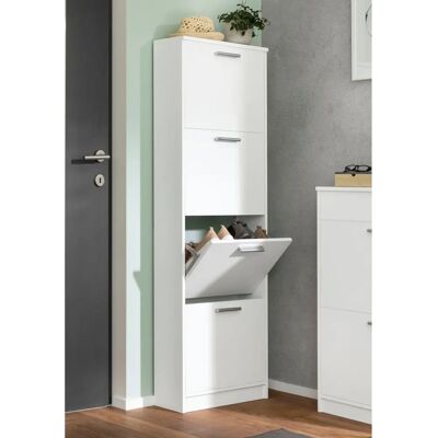 INOSIGN Bill Schuhschrank - 4 Fächer - Weiß INOSIGN Bill Schuhschrank - 4 Fächer - Weiß