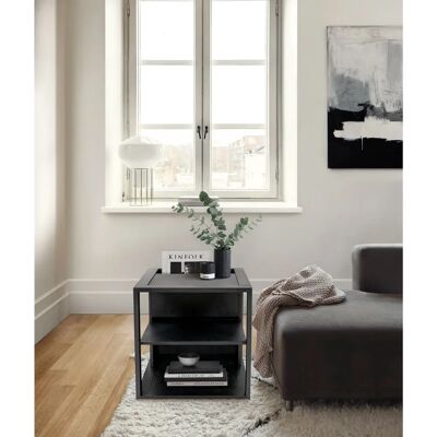 WOODMAN Cube Schwarz - Couchtisch - 50x50x50cm WOODMAN Cube Schwarz - Couchtisch - 50x50x50cm