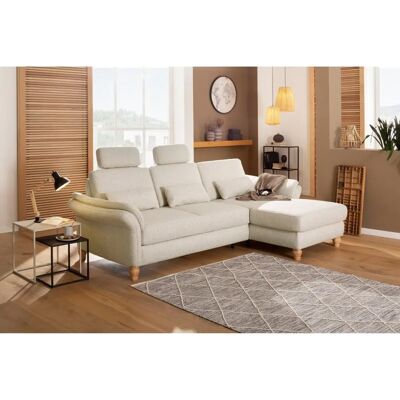 HOME AFFAIRE Palace L-Form Sofa - Recamiere rechts, mit Bettfunktion, Polyester, Microfaser-Lederoptik HOME AFFAIRE Palace L-Form Sofa - Recamiere rechts, mit Bettfunktion, Polyester, Microfaser-Lederoptik