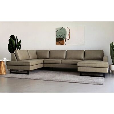 Places of Style Pinto U-Form Sofa Set - U-Form, Mikrofaser, inkl. Ottomane Places of Style Pinto U-Form Sofa Set - U-Form, Mikrofaser, inkl. Ottomane