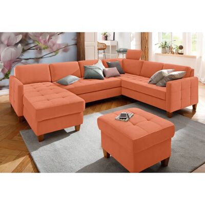 Home Affaire Earl U-Form Sofa - Microfaser, 8-Sitzer Home Affaire Earl U-Form Sofa - Microfaser, 8-Sitzer
