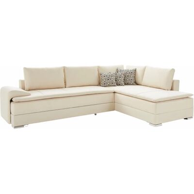 INOSIGN Nacht & Tag L-Form Beige Couch - Couch INOSIGN Nacht & Tag L-Form Beige Couch - Couch