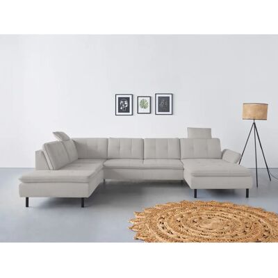 INOSIGN Birkholm U-Form Sofa - Silber INOSIGN Birkholm U-Form Sofa - Silber