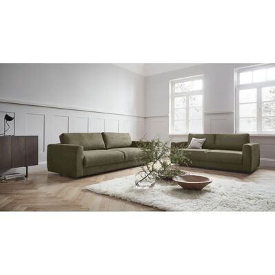 Andasuh Hobro 2-Sitzer Sofa - Microfaser Lederoptik, Grün, Skandinavisches Design Andasuh Hobro 2-Sitzer Sofa - Microfaser Lederoptik, Grün, Skandinavisches Design