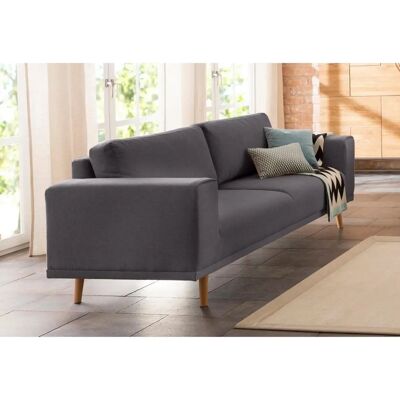 Home affaire Lasse Sofa - Skandinavischer Stil, Grau, 3-Sitzer Home affaire Lasse Sofa - Skandinavischer Stil, Grau, 3-Sitzer