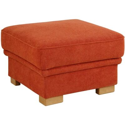 HOME AFFAIRE Amrum Orange Hocker - Ottomane HOME AFFAIRE Amrum Orange Hocker - Ottomane