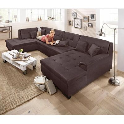 HOME AFFAIRE Bergen U-Form Sofa - Landhausstil HOME AFFAIRE Bergen U-Form Sofa - Landhausstil