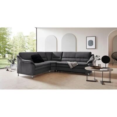 PLACES OF STYLE Cardoso L-Form Sofa - Mikrofaser, Grau PLACES OF STYLE Cardoso L-Form Sofa - Mikrofaser, Grau