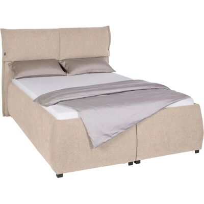 Andasu Jenson Beiges Polsterbett - Polsterbett Andasu Jenson Beiges Polsterbett - Polsterbett
