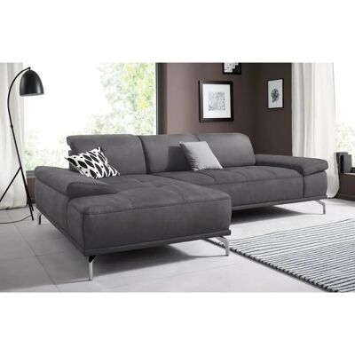 Ecksofa Caluna von Places of Style, Microfaser, Grau Ecksofa Caluna von Places of Style, Microfaser, Grau