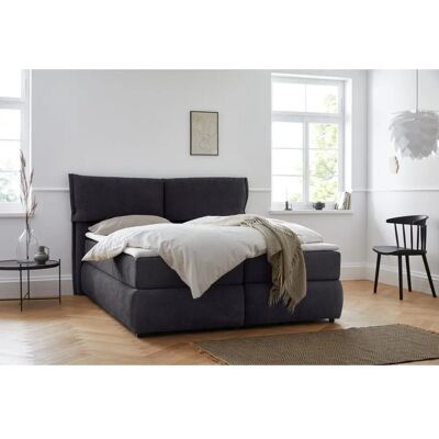 Andas Jenson Soft Boxspringbett - 160x200cm, Grau Andas Jenson Soft Boxspringbett - 160x200cm, Grau
