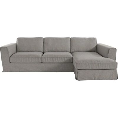 Timbers Vintage L-Form Grau Sofa - 3-Sitzer Amerikanischer Stil Timbers Vintage L-Form Grau Sofa - 3-Sitzer Amerikanischer Stil