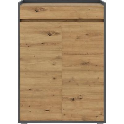 INOSIGN Kosmo Schuhschrank - Anthrazit/Eiche INOSIGN Kosmo Schuhschrank - Anthrazit/Eiche