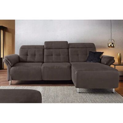 Places of Style Manhattan L-Form Sofa - Elektrische Relaxfunktion, Braun Places of Style Manhattan L-Form Sofa - Elektrische Relaxfunktion, Braun