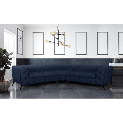 Leonique Amaury L-Form Velourssofa - Sofas Leonique Amaury L-Form Velourssofa - Sofas