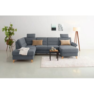 HOME AFFAIRE Westerland U-Form Sofas - Grau (Anthrazit) HOME AFFAIRE Westerland U-Form Sofas - Grau (Anthrazit)