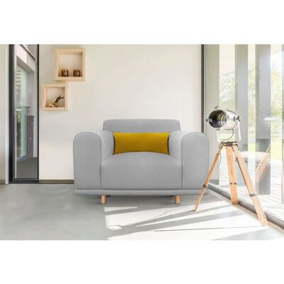Andas Maroon Loveseat - Skandinavisches Design, Atmungsaktive Polsterung, FSC Holz Andas Maroon Loveseat - Skandinavisches Design, Atmungsaktive Polsterung, FSC Holz
