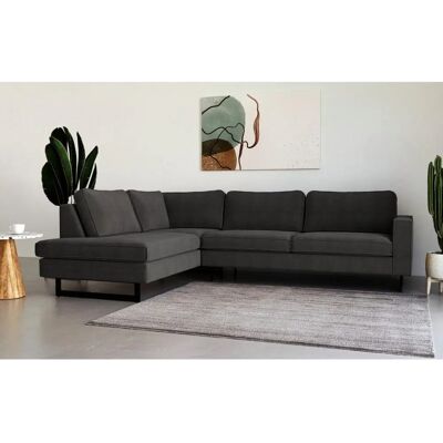 Places of Style Pinto 290cm Grau Ecksofa - Sofa Places of Style Pinto 290cm Grau Ecksofa - Sofa