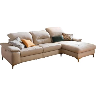 Places of Style Basel L-Form Sofa - Relaxfunktion Places of Style Basel L-Form Sofa - Relaxfunktion