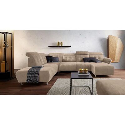 Wohnlandschaft PLACES OF STYLE Manhattan U-Form - Sofa - beige Wohnlandschaft PLACES OF STYLE Manhattan U-Form - Sofa - beige