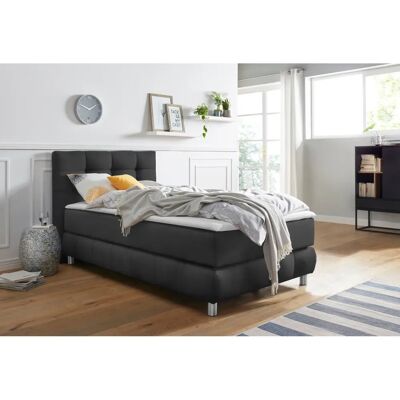 Andas Salo Boxspringbett - 7-Zonen Taschenfederkern, Grau Andas Salo Boxspringbett - 7-Zonen Taschenfederkern, Grau