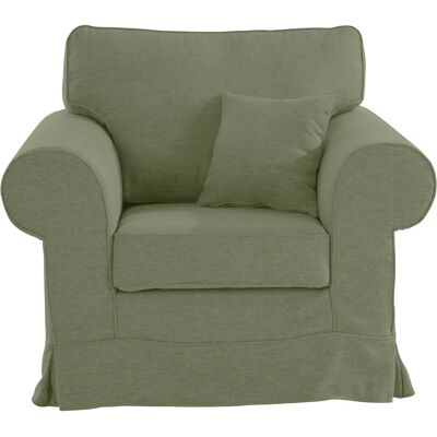 HOME AFFAIRE Shadmoor Sessel - Struktur, Grün, 102x102x92 cm HOME AFFAIRE Shadmoor Sessel - Struktur, Grün, 102x102x92 cm