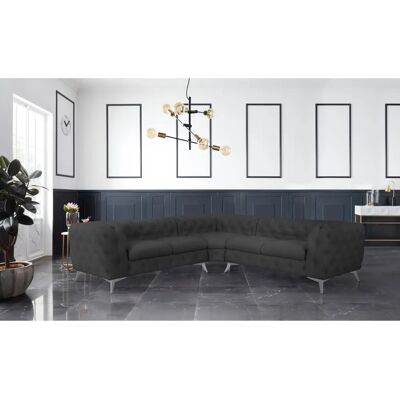 Leonique Glynis L-Form Sofa - Chesterfield Leonique Glynis L-Form Sofa - Chesterfield