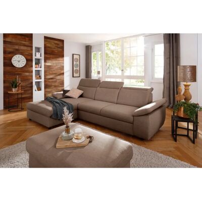 HOME AFFAIRE Mauritius L-Form Sofa - L-förmig mit Bett & Stauraum HOME AFFAIRE Mauritius L-Form Sofa - L-förmig mit Bett & Stauraum