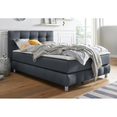 Andas Salo Grau Boxspringbett - Boxspringbett Andas Salo Grau Boxspringbett - Boxspringbett