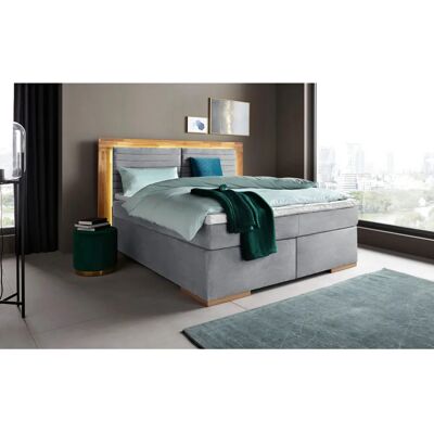Places of Style Cup Boxspringbett - 200x200cm - Microfaser, LED Places of Style Cup Boxspringbett - 200x200cm - Microfaser, LED