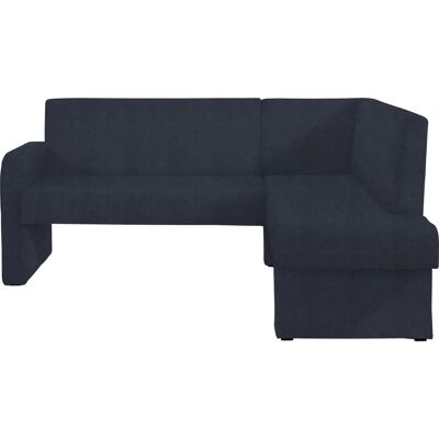 HOME AFFAIRE Umag Eckbank - 190x89x140cm, Blau - Eckbank HOME AFFAIRE Umag Eckbank - 190x89x140cm, Blau - Eckbank