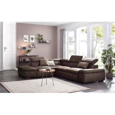 Home Affaire Alberto L-Form Microfaser Sofa - Landhausstil Home Affaire Alberto L-Form Microfaser Sofa - Landhausstil
