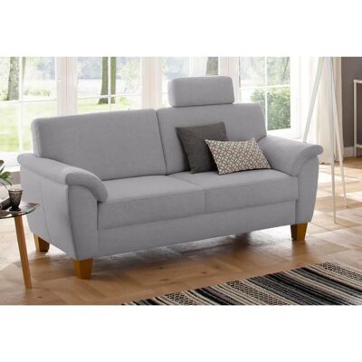 Home affaire Alta Sofa - Microfaser, grau, 3-Sitzer Home affaire Alta Sofa - Microfaser, grau, 3-Sitzer