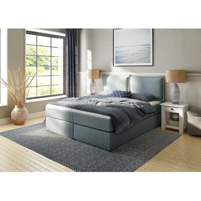 Home Affaire Lysann Petrol Boxspringbett - Inklusive Matratze & Topper Home Affaire Lysann Petrol Boxspringbett - Inklusive Matratze & Topper