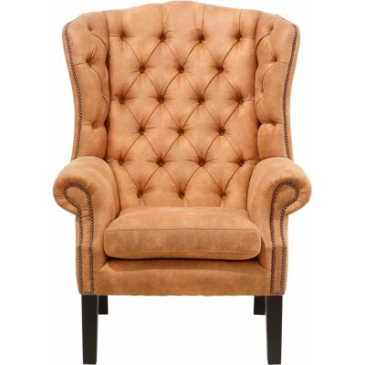 HOME AFFAIRE Bedford Cognac Mikrofaser Sessel - Sessel HOME AFFAIRE Bedford Cognac Mikrofaser Sessel - Sessel