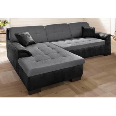 HOME AFFAIRE Bergen Ecksofa - Mikrofaser, 267x83x178cm - Landhausstil HOME AFFAIRE Bergen Ecksofa - Mikrofaser, 267x83x178cm - Landhausstil